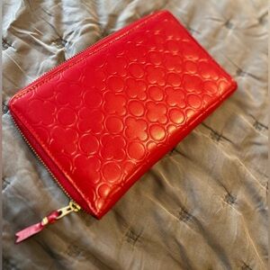 Comme des Garcons Red Clutch